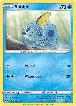 Sobble (055/202) (Premium Collection) [Sword & Shield: Base Set] | Tabernacle Games