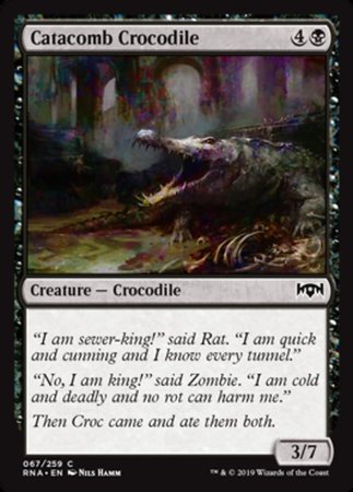 Catacomb Crocodile [Ravnica Allegiance] | Tabernacle Games