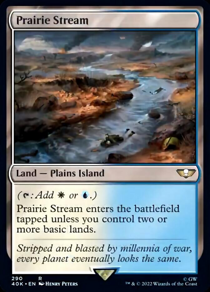 Prairie Stream (Surge Foil) [Universes Beyond: Warhammer 40,000] | Tabernacle Games