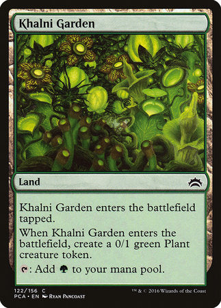 Khalni Garden [Planechase Anthology] | Tabernacle Games