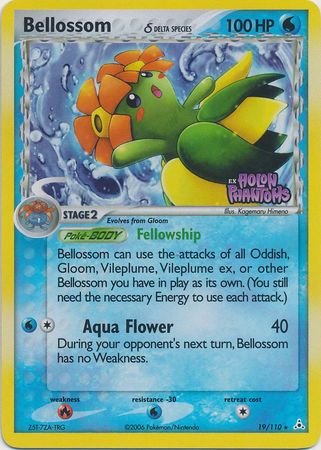 Bellossom (19/110) (Delta Species) (Stamped) [EX: Holon Phantoms] | Tabernacle Games