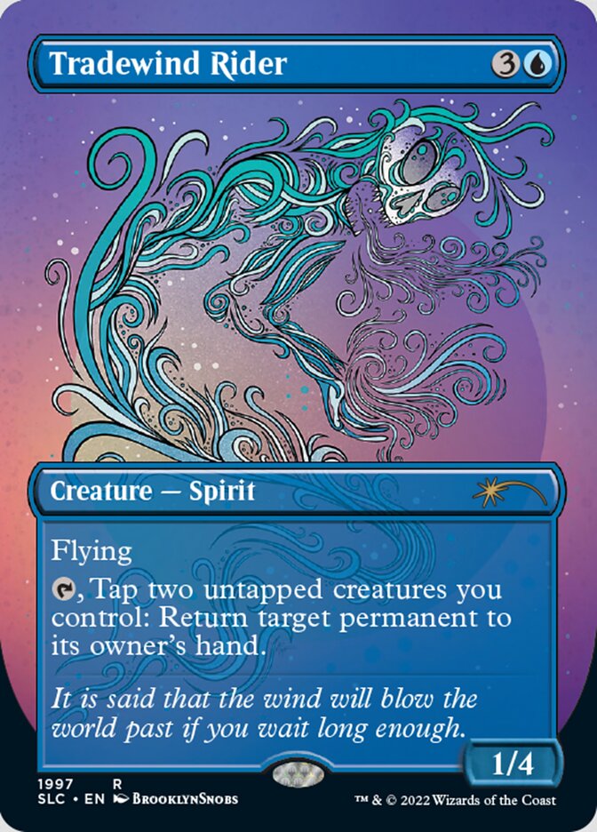 Tradewind Rider (Borderless) [Secret Lair 30th Anniversary Countdown Kit] | Tabernacle Games