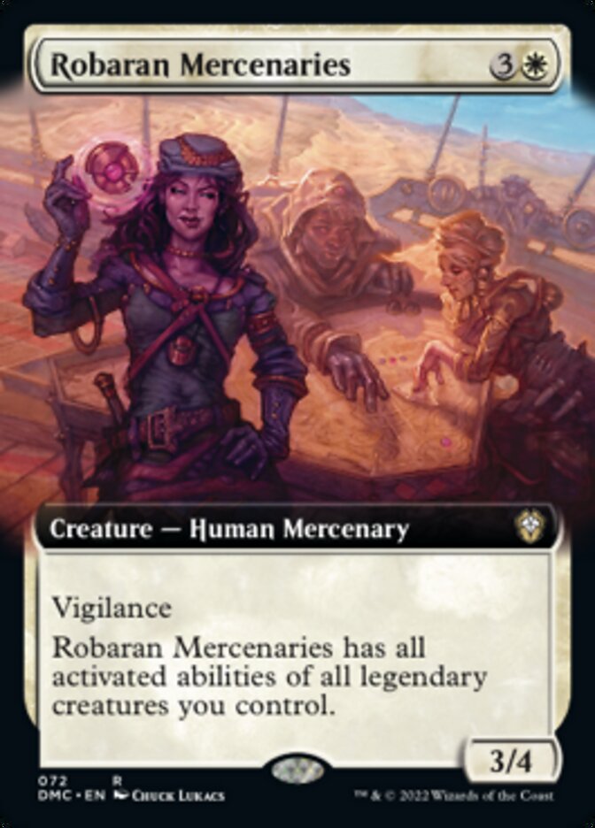 Robaran Mercenaries (Extended Art) [Dominaria United Commander] | Tabernacle Games