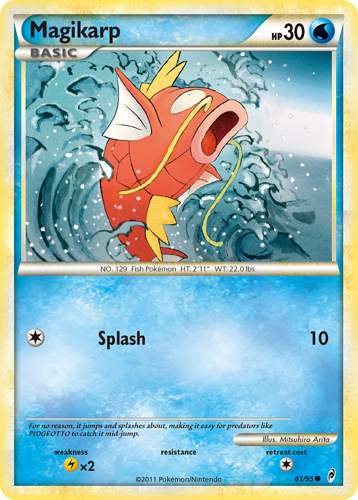 Magikarp (61/95) [HeartGold & SoulSilver: Call of Legends] | Tabernacle Games