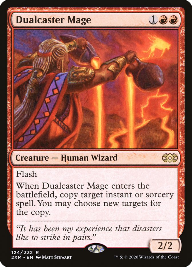 Dualcaster Mage [Double Masters] | Tabernacle Games