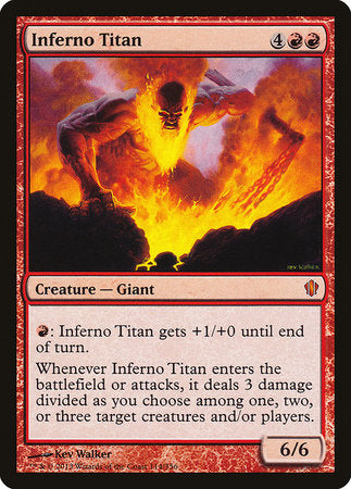 Inferno Titan [Commander 2013] | Tabernacle Games