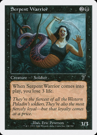 Serpent Warrior [Seventh Edition] | Tabernacle Games
