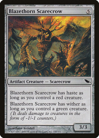 Blazethorn Scarecrow [Shadowmoor] | Tabernacle Games