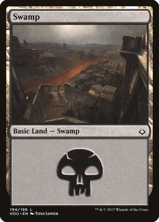 Swamp (194) [Hour of Devastation] | Tabernacle Games