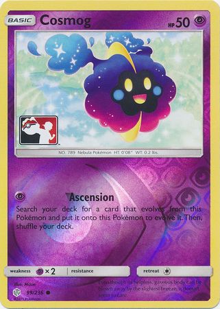 Cosmog (99/236) (Pokemon Club Special Print) [Sun & Moon: Cosmic Eclipse] | Tabernacle Games