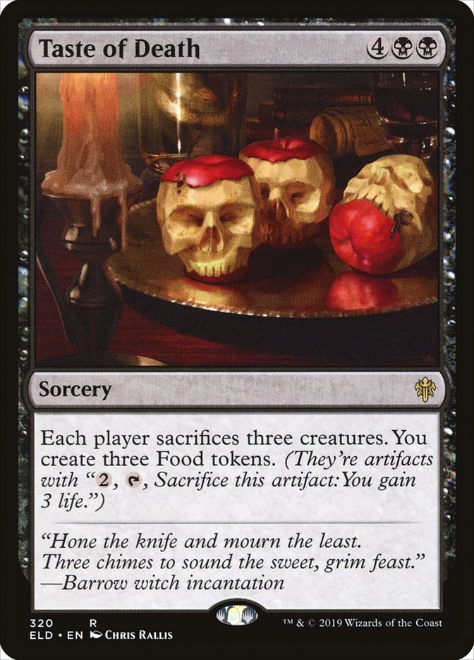 Taste of Death [Throne of Eldraine] | Tabernacle Games