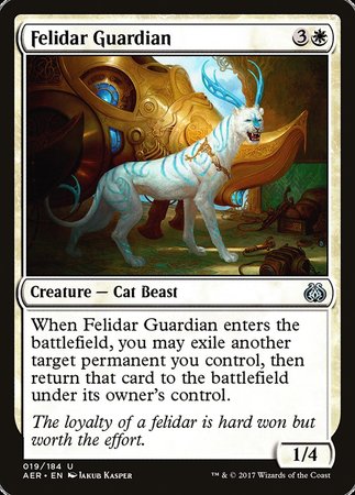 Felidar Guardian [Aether Revolt] | Tabernacle Games