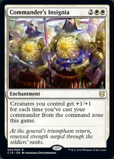 Commander's Insignia [Commander 2019] | Tabernacle Games