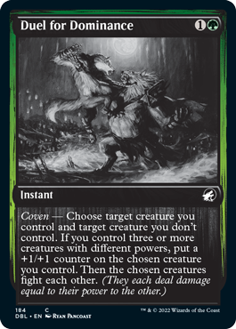 Duel for Dominance [Innistrad: Double Feature] | Tabernacle Games