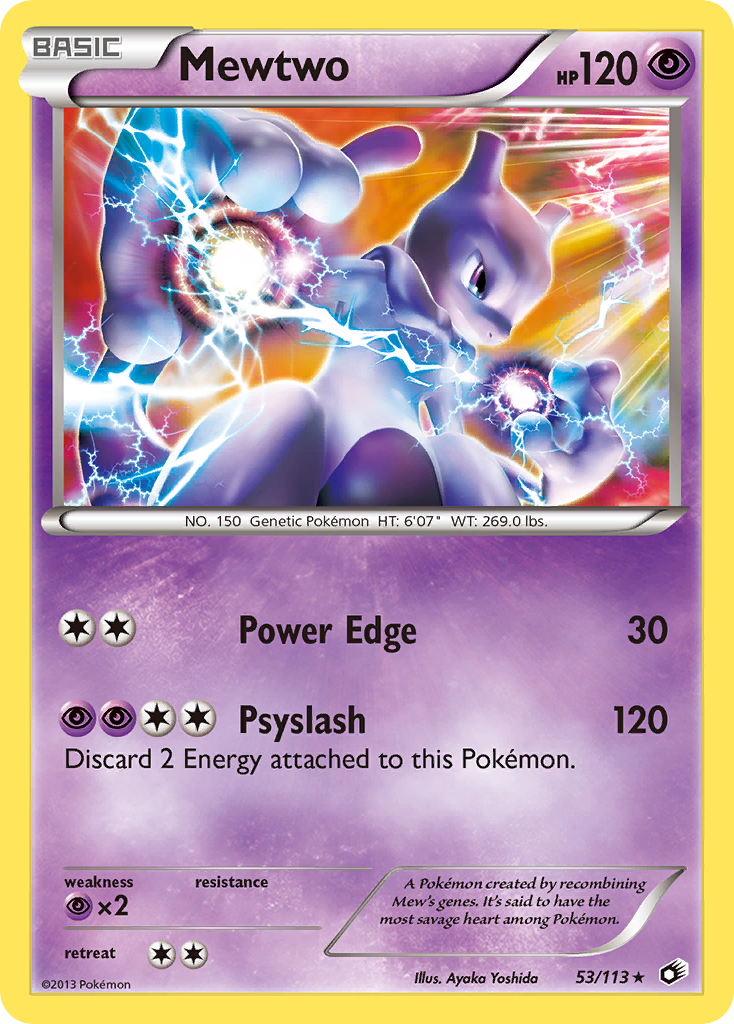 Mewtwo (53/113) [Black & White: Legendary Treasures] | Tabernacle Games