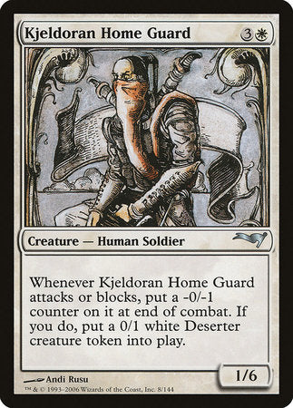 Kjeldoran Home Guard [Coldsnap Theme Decks] | Tabernacle Games