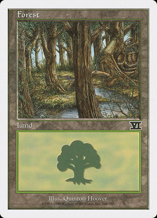 Forest (348) [Classic Sixth Edition] | Tabernacle Games
