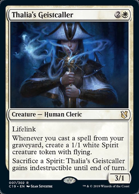 Thalia's Geistcaller [Commander 2019] | Tabernacle Games