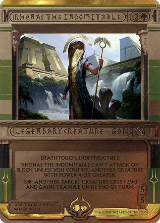 Rhonas the Indomitable [Amonkhet Invocations] | Tabernacle Games