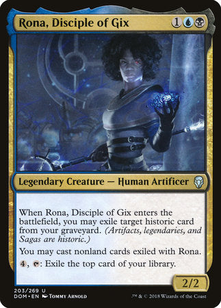 Rona, Disciple of Gix [Dominaria] | Tabernacle Games