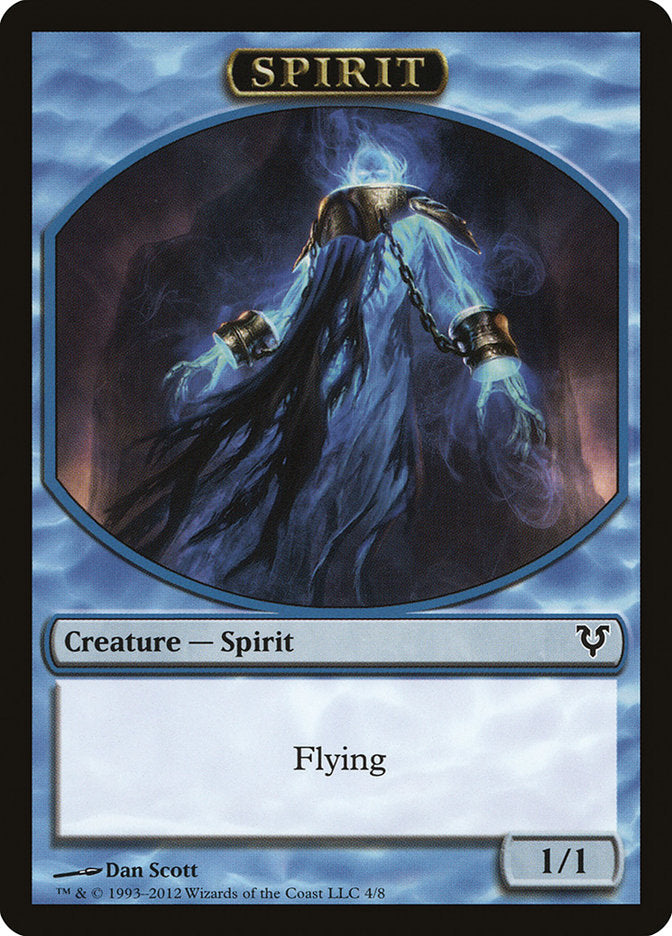 Spirit (4/8) [Avacyn Restored Tokens] | Tabernacle Games