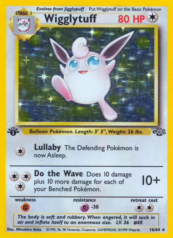 Wigglytuff (16/64) [Jungle 1st Edition] | Tabernacle Games