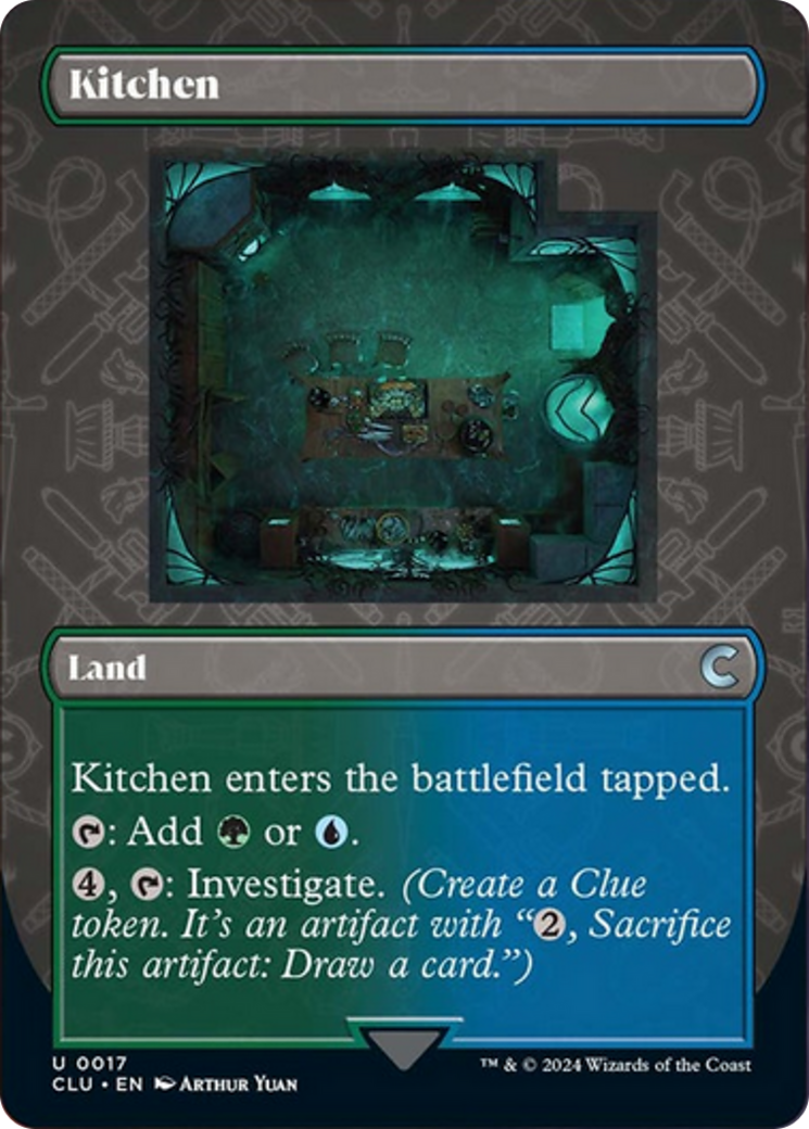 Kitchen (Borderless) [Ravnica: Clue Edition] | Tabernacle Games