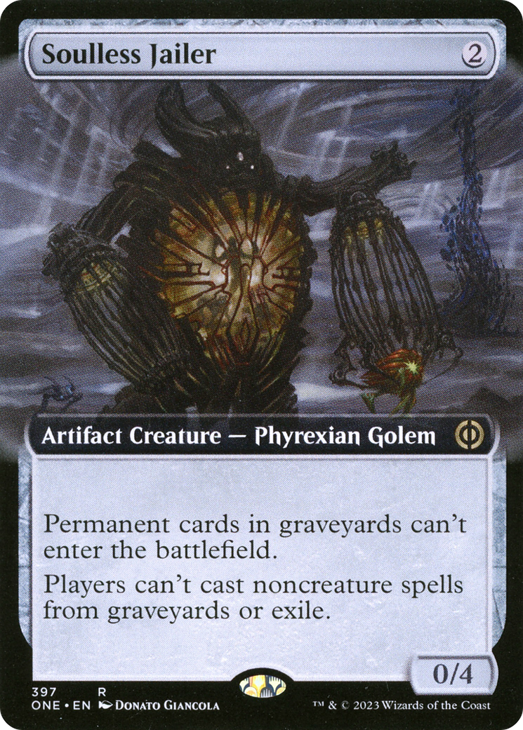 Soulless Jailer (Extended Art) [Phyrexia: All Will Be One] | Tabernacle Games