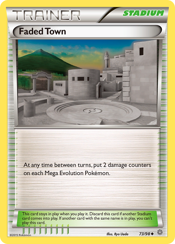 Faded Town (73/98) [XY: Ancient Origins] | Tabernacle Games
