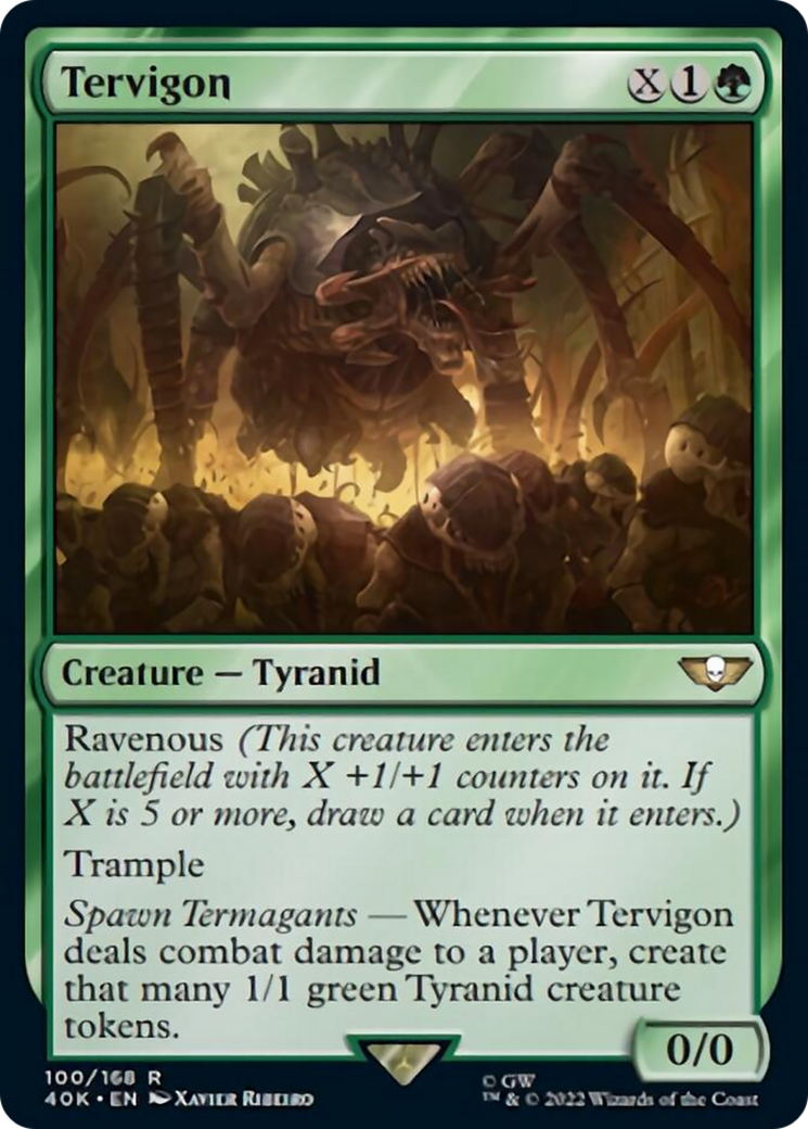 Tervigon (Surge Foil) [Universes Beyond: Warhammer 40,000] | Tabernacle Games