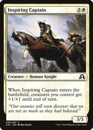 Inspiring Captain [Shadows over Innistrad] | Tabernacle Games