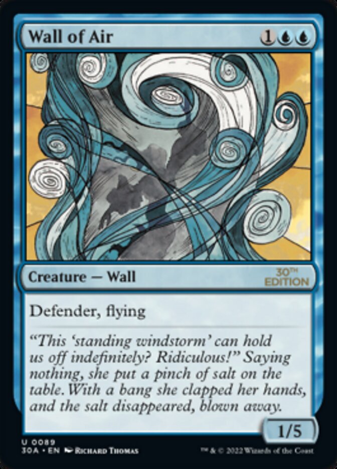 Wall of Air [30th Anniversary Edition] | Tabernacle Games