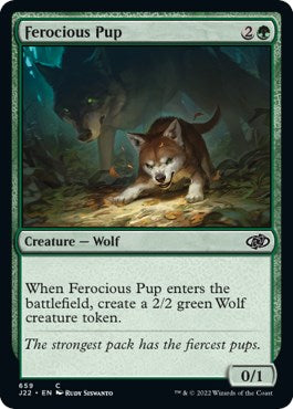 Ferocious Pup [Jumpstart 2022] | Tabernacle Games