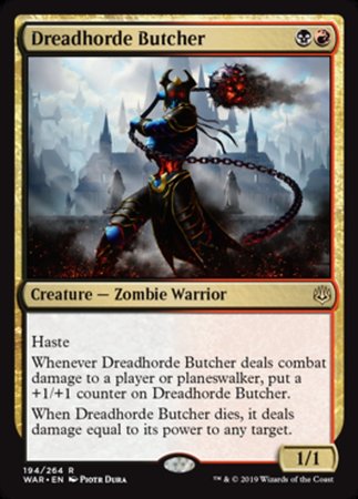 Dreadhorde Butcher [War of the Spark] | Tabernacle Games