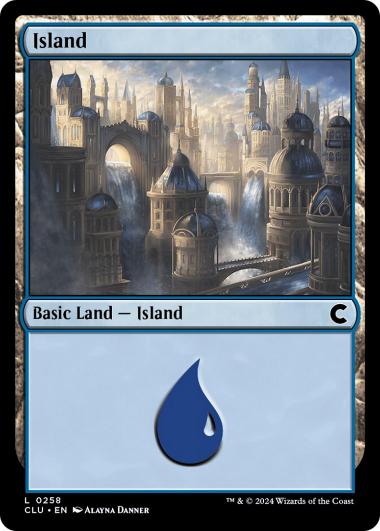 Island (0258) [Ravnica: Clue Edition] | Tabernacle Games