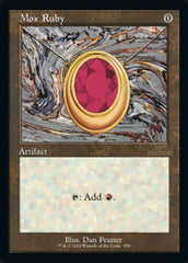 Mox Ruby (Retro) [30th Anniversary Edition] | Tabernacle Games