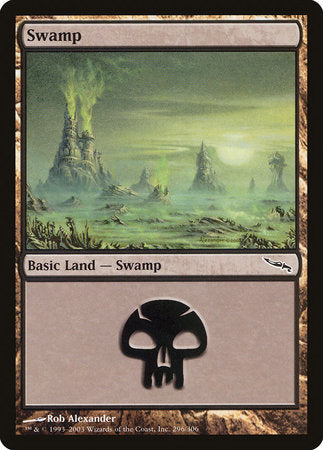 Swamp (296) [Mirrodin] | Tabernacle Games