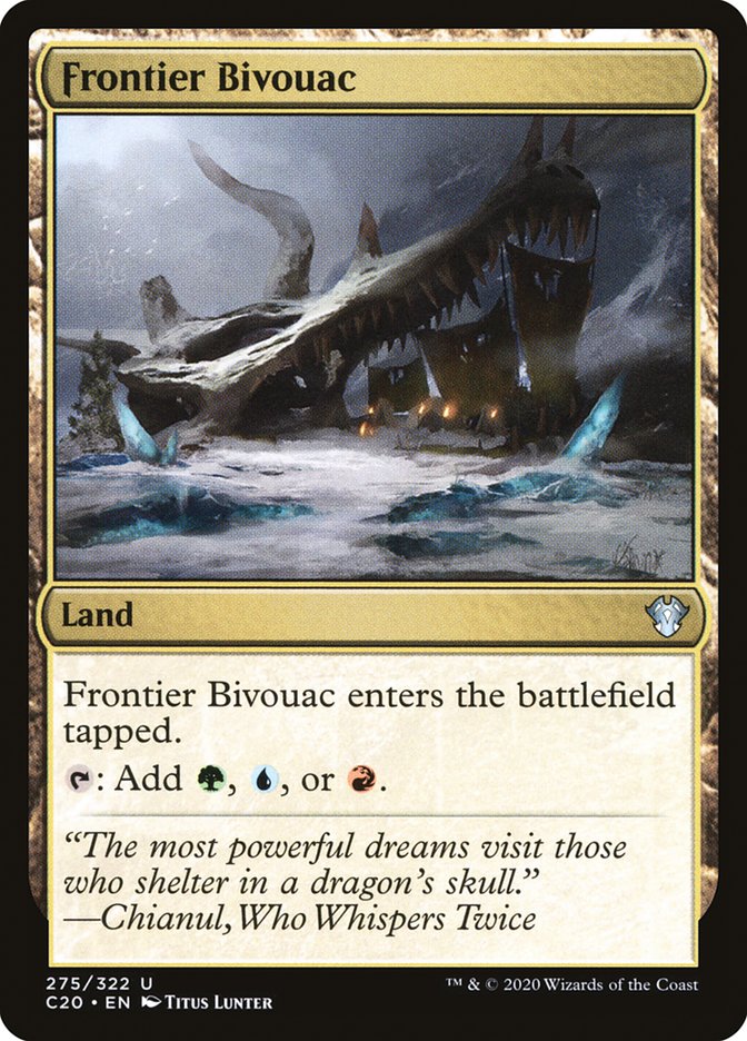 Frontier Bivouac [Commander 2020] | Tabernacle Games