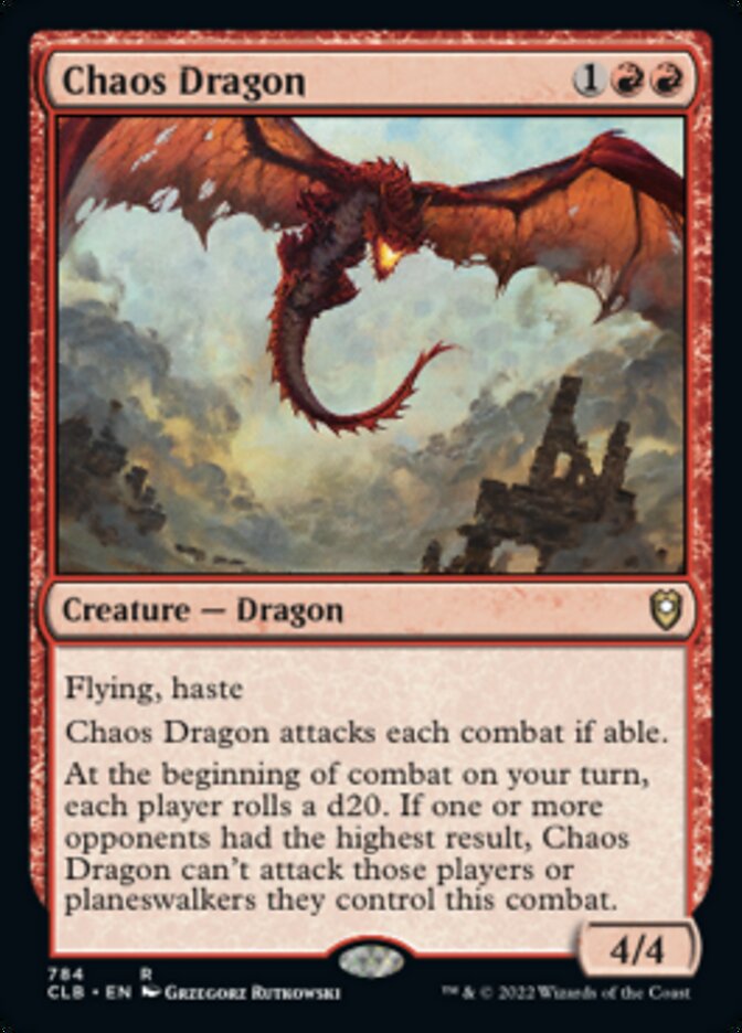 Chaos Dragon [Commander Legends: Battle for Baldur's Gate] | Tabernacle Games