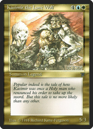 Kasimir the Lone Wolf [Legends] | Tabernacle Games