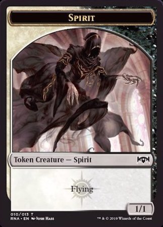 Spirit Token [Ravnica Allegiance Tokens] | Tabernacle Games