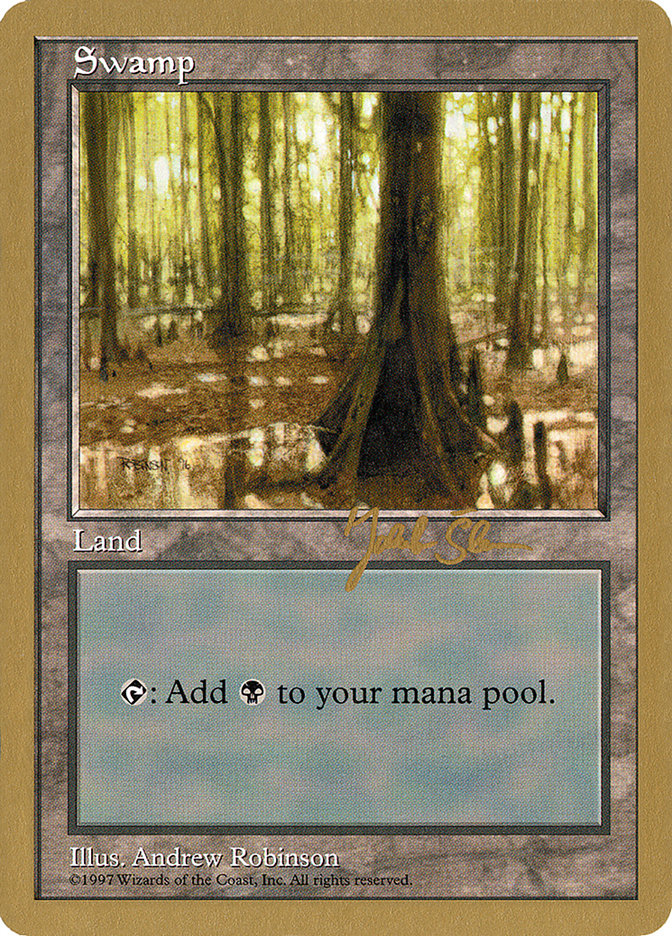 Swamp (js439) (Jakub Slemr) [World Championship Decks 1997] | Tabernacle Games