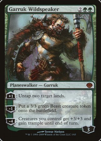 Garruk Wildspeaker [Duel Decks: Garruk vs. Liliana] | Tabernacle Games