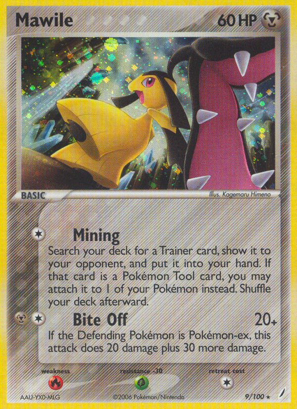 Mawile (9/100) [EX: Crystal Guardians] | Tabernacle Games