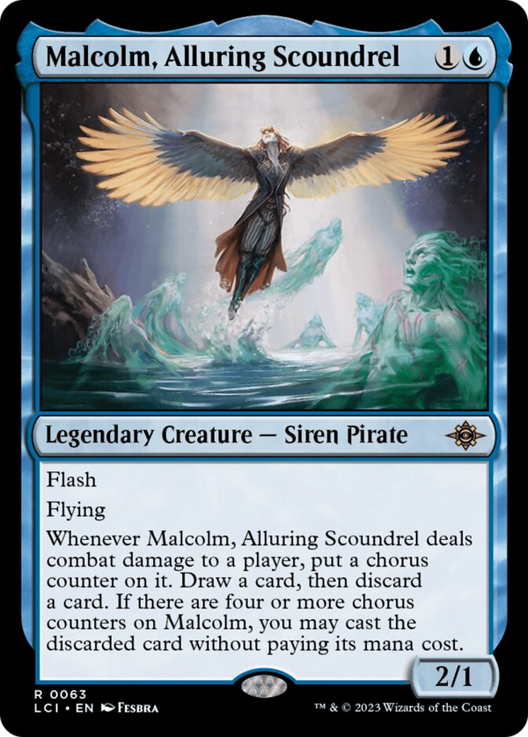 Malcolm, Alluring Scoundrel [The Lost Caverns of Ixalan] | Tabernacle Games