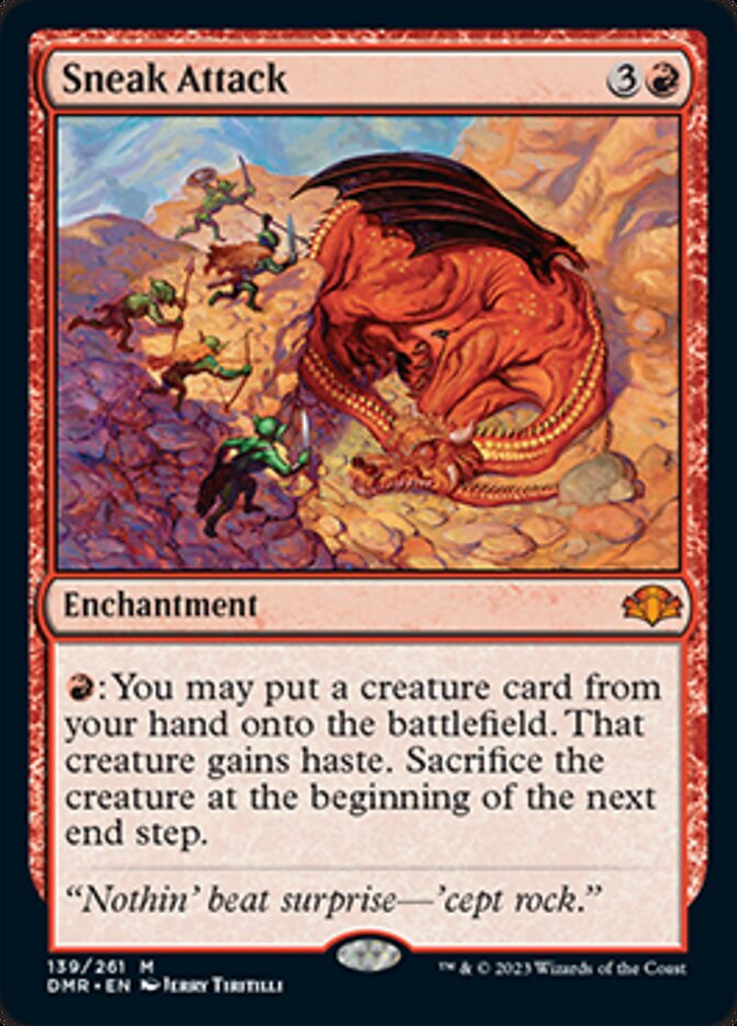 Sneak Attack [Dominaria Remastered] | Tabernacle Games