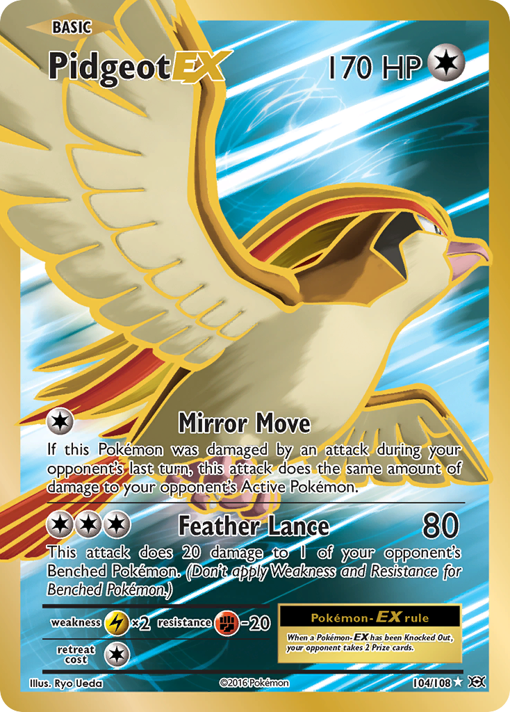 Pidgeot EX (104/108) [XY: Evolutions] | Tabernacle Games