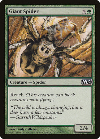 Giant Spider [Magic 2012] | Tabernacle Games