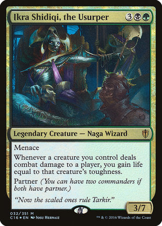 Ikra Shidiqi, the Usurper [Commander 2016] | Tabernacle Games