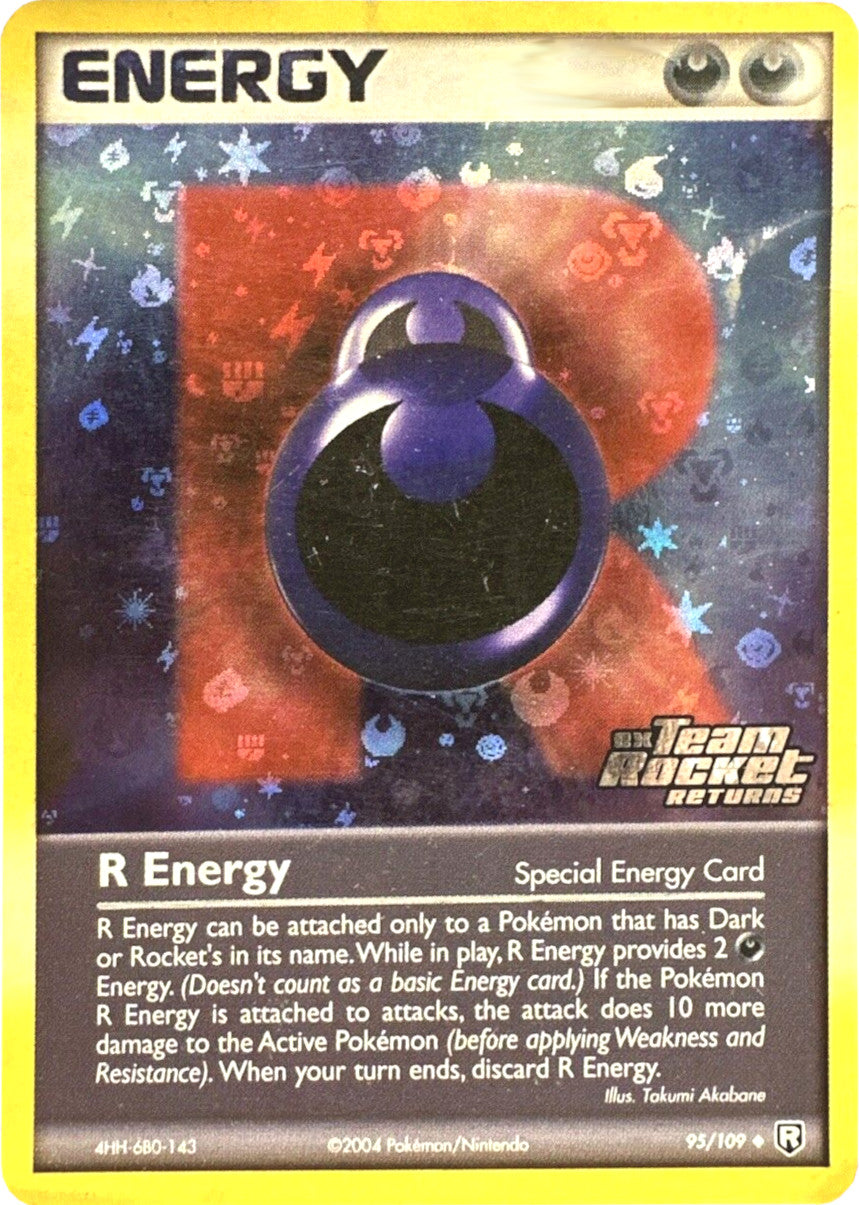 R Energy (95/109) (Stamped) [EX: Team Rocket Returns] | Tabernacle Games